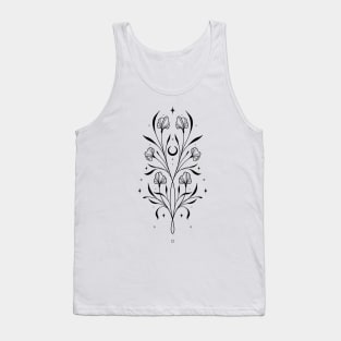 Crescent Florals Tank Top